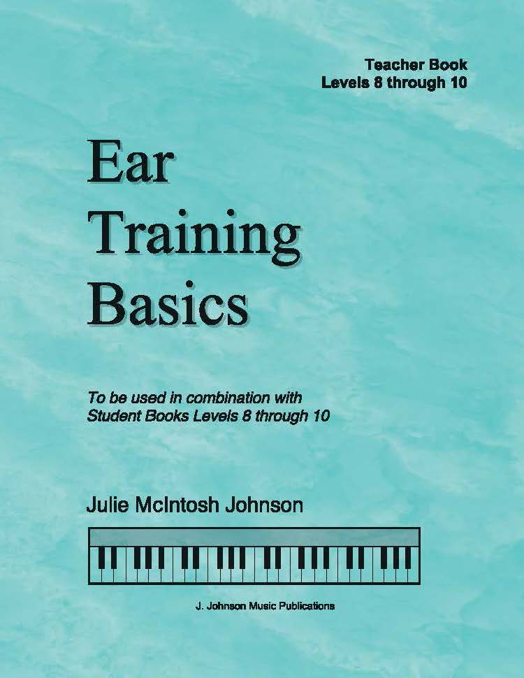 Ear Training Basics Teacher 8-10 Cover